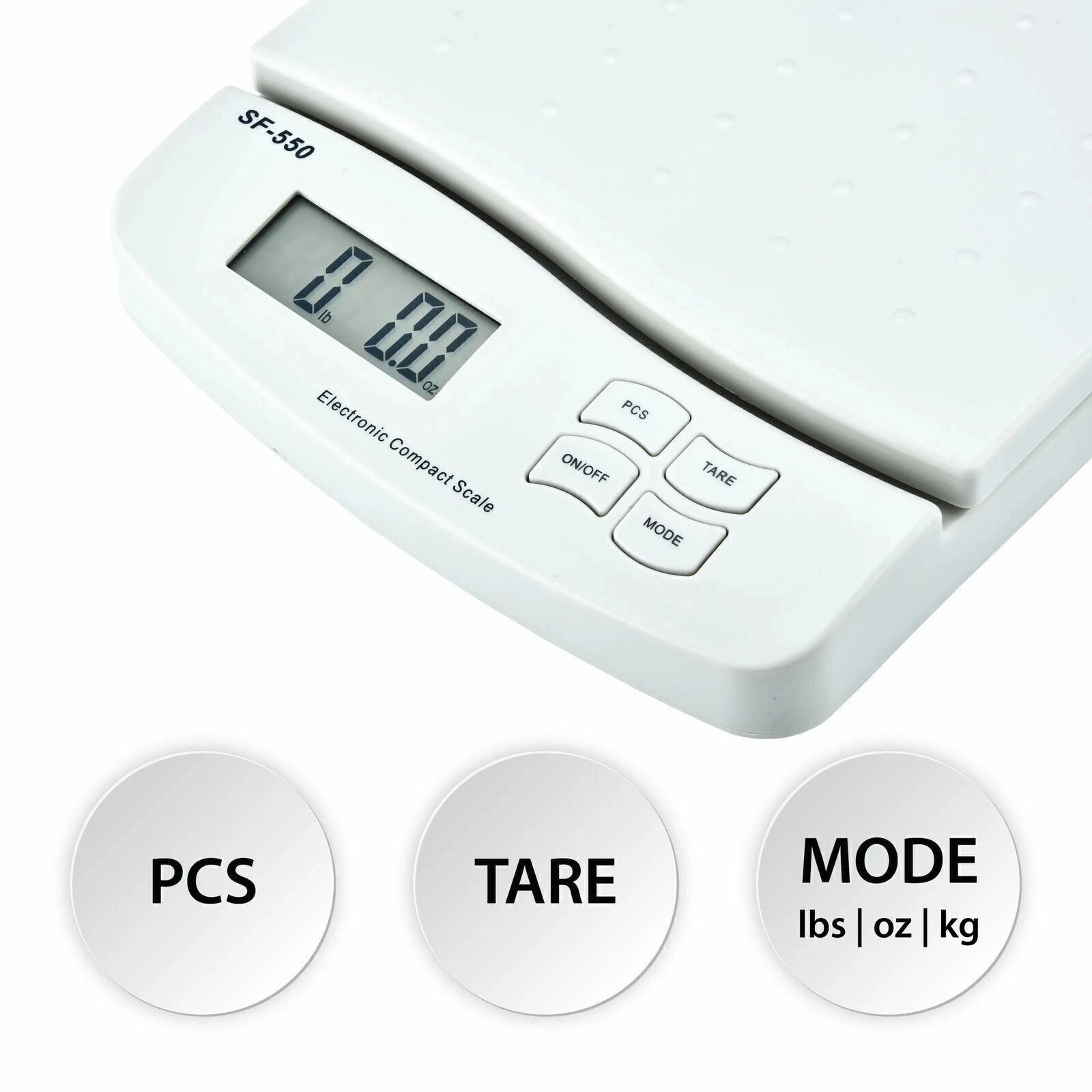 66 LB x 0.1 OZ Digital Postal Shipping Scale V4 Weight Postage Kitchen Counting
