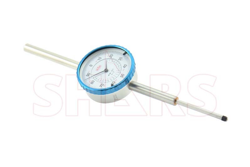 SHARS 2″ HIGH PRECISION DIAL INDICATOR .001″ AGD 2 GRADUATION LUG BACK NEW P]