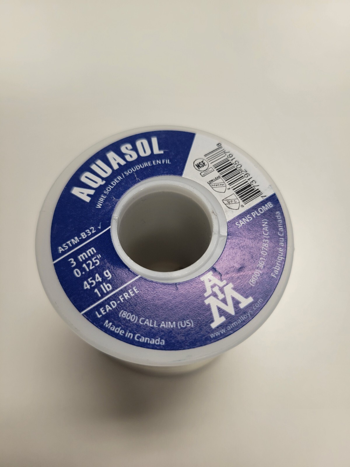 Solder Roll – Plumbing – 1 Pound