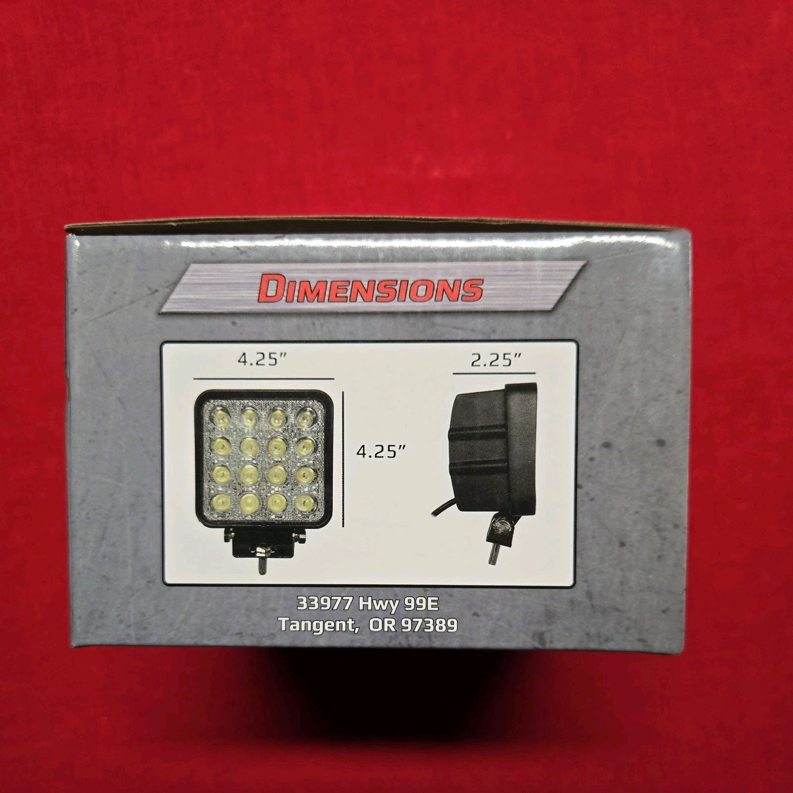 LED Blue Work Light 12 24 Volts 2650 Lumen Rating Off-Road Light TLFL5 48 Watts