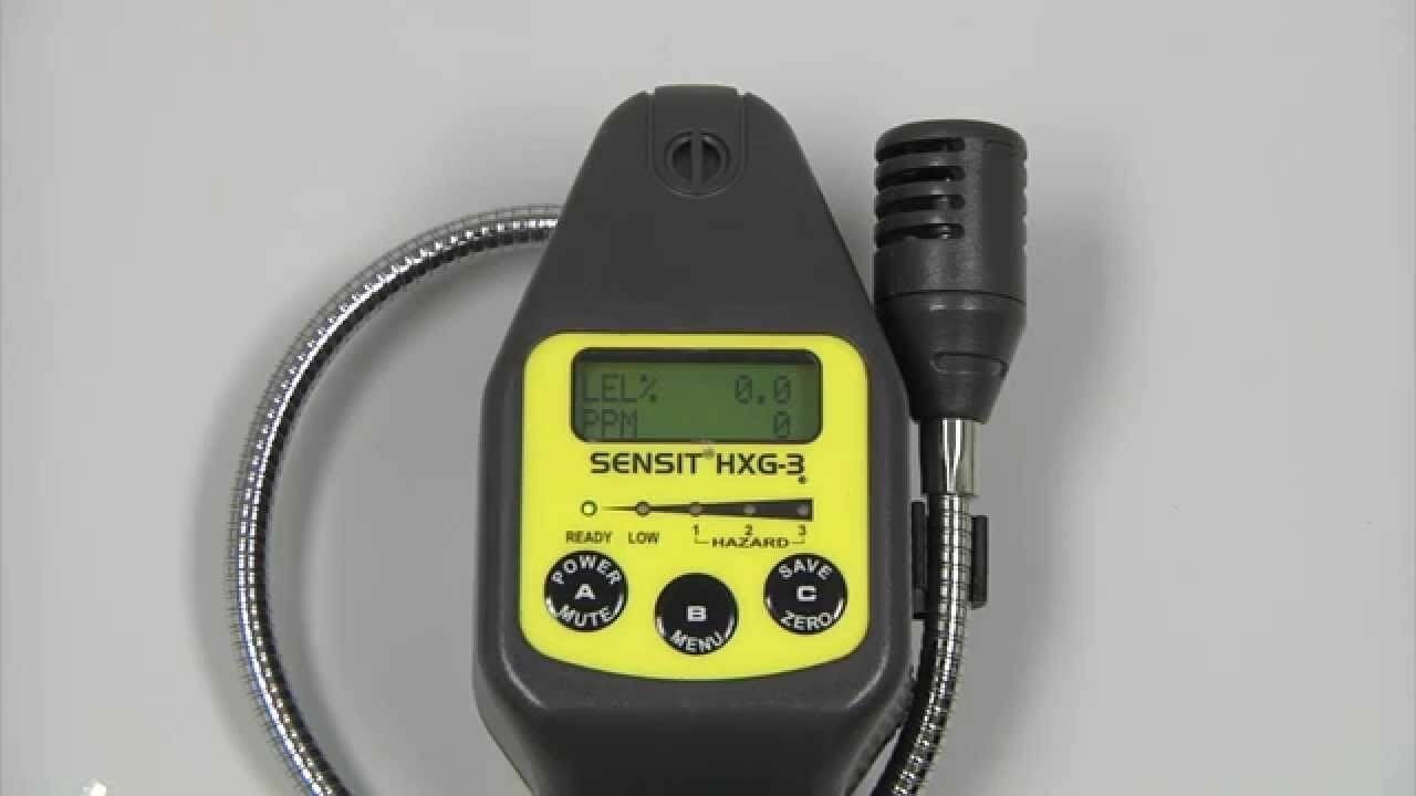 SENSIT HXG-3P Advanced Combustible Gas Leak Detector with Pump, 100% LEL