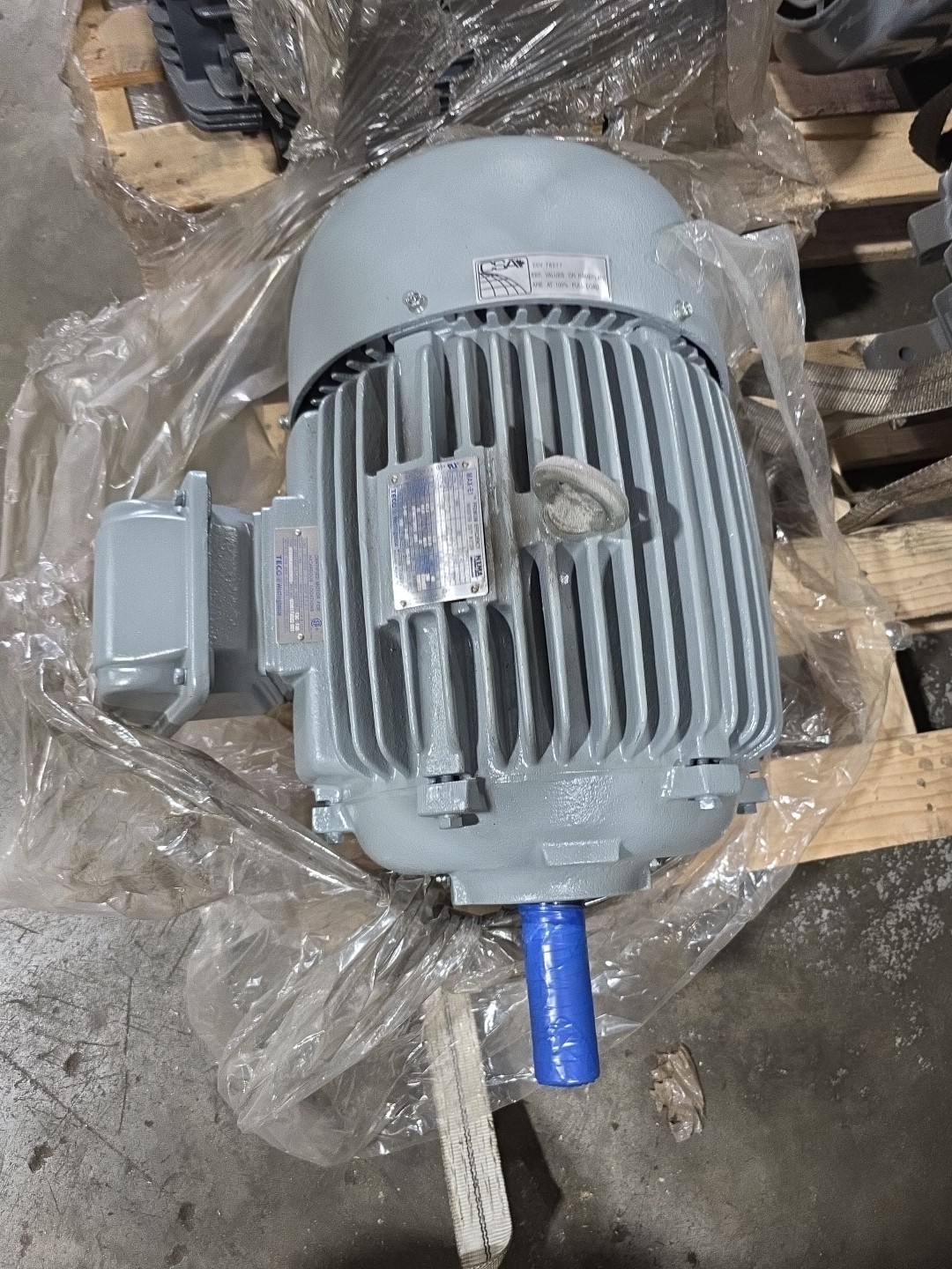 NEW TECO 15 HP FOR HAZ LOCATIONS / EP0154 230/460 VOLT 1765 RPM 254T FRAME