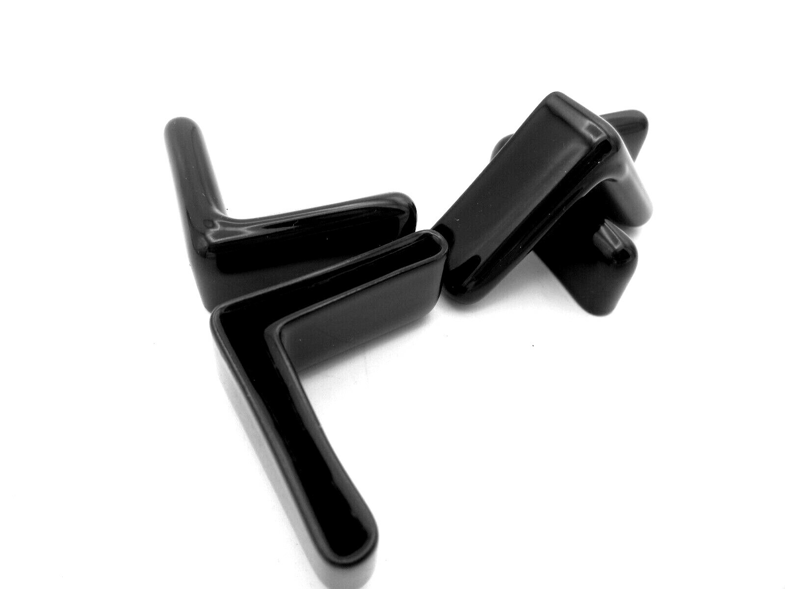 1 1/4″ x 1 1/4″ Angle Iron End Cap Cover Push-On Fit 1/8″ Thick Metal 1/2″ Cover