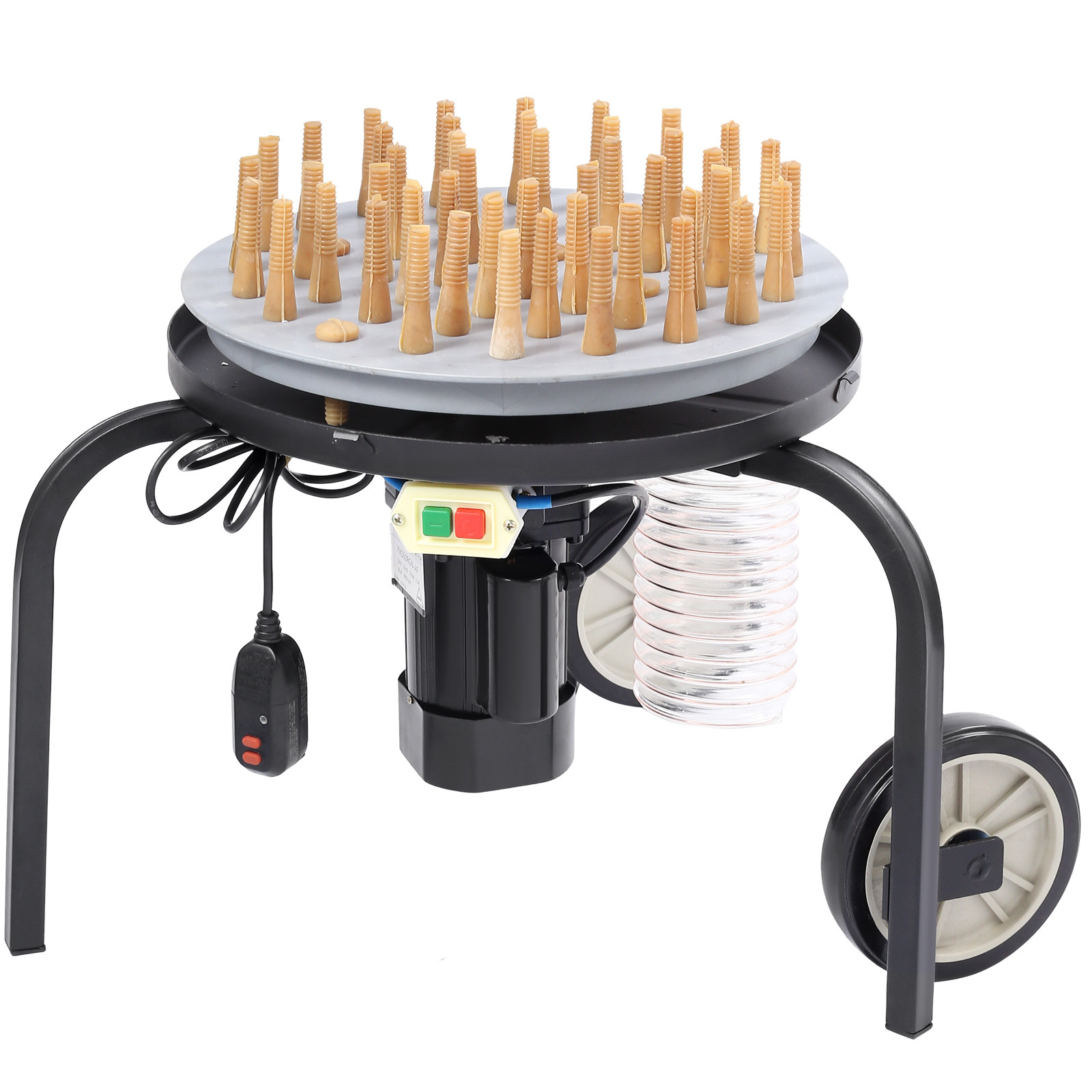 VEVOR Chicken Plucker Machine Feather Plucker Stainless Steel Drum 280RPM Motor