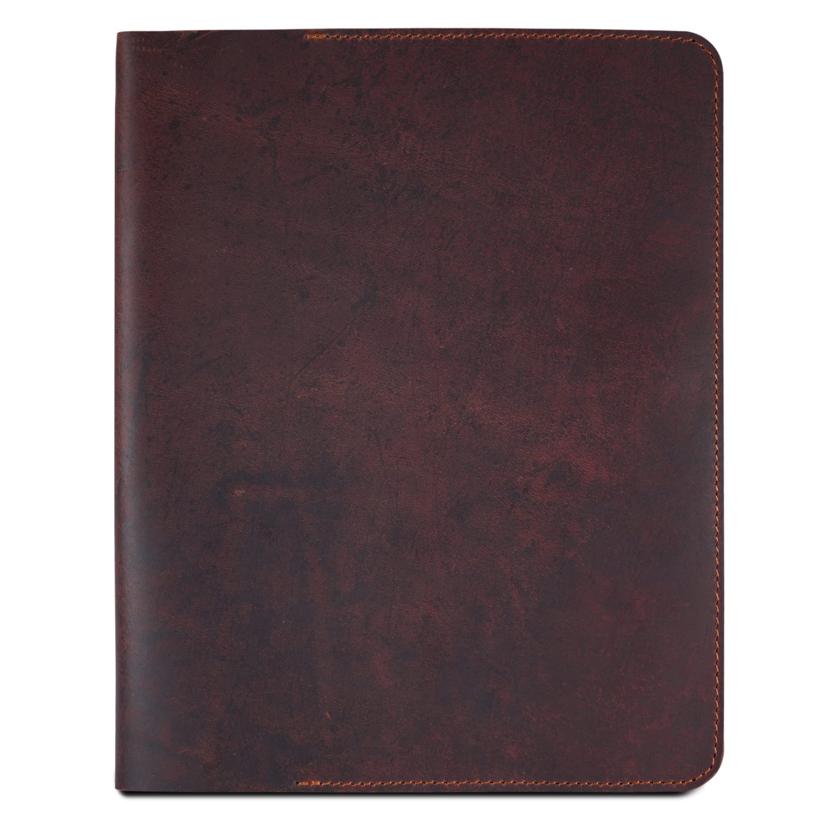 , Heavy Duty Full Grain Leather Journal Cover (8.5 x 11 in.), Refillable Cahi…