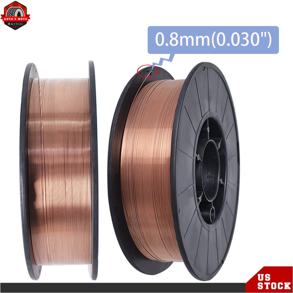 11-lb Roll 4Pack ER70S-6 .030″ (0.8mm) Mild Steel MIG Welding Wire