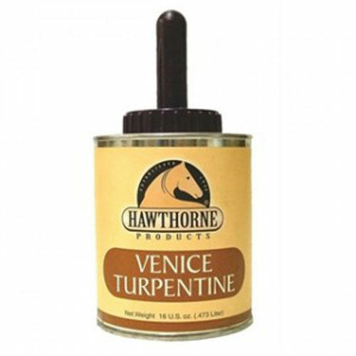 Hawthorne Venice Turpentine Toughen Harden Sole Antiseptic Tender 14 oz w/ Brush