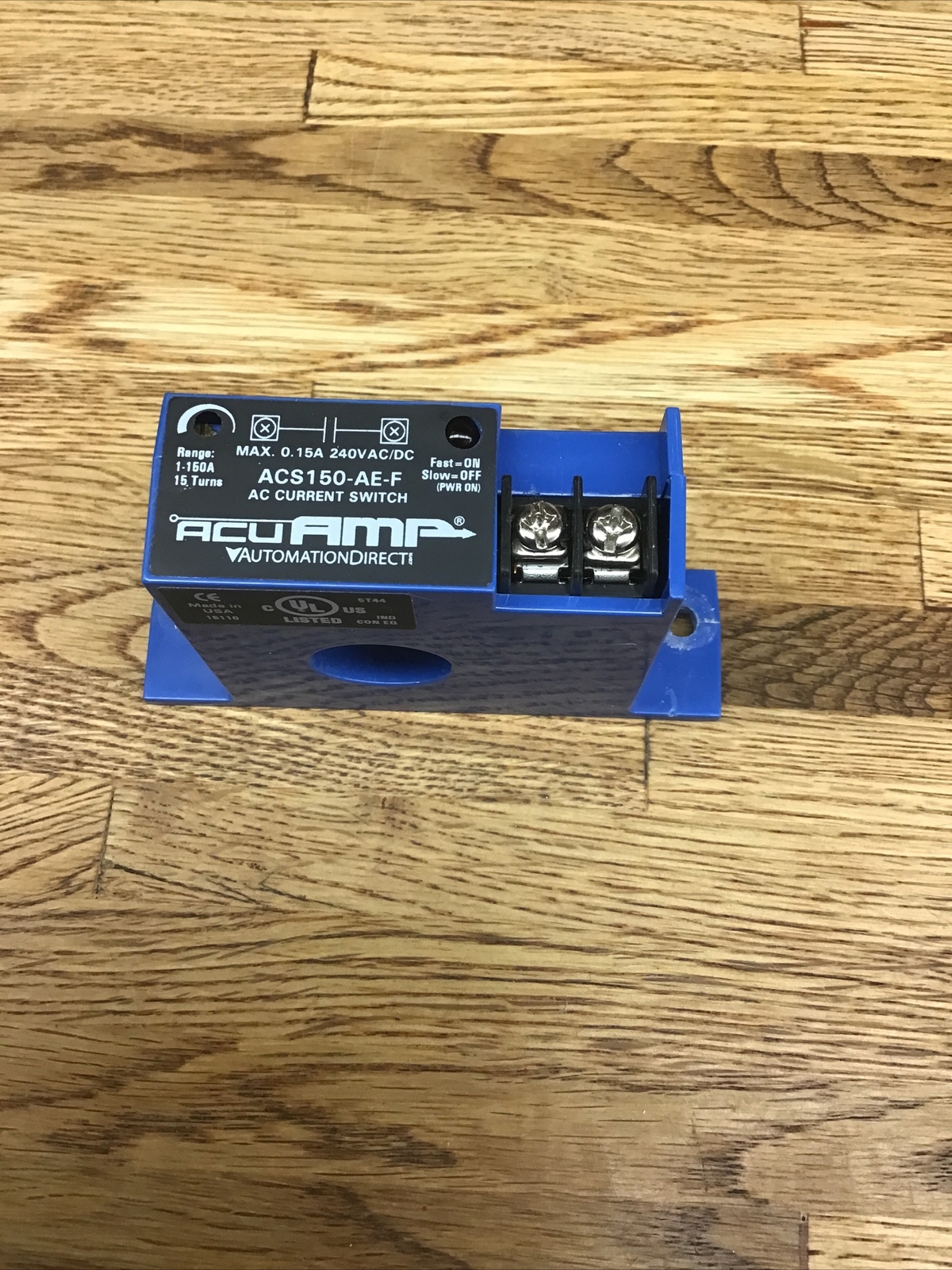 AcuAMP ACS150-AE-F Current Switch Automation Direct Used Working B-2