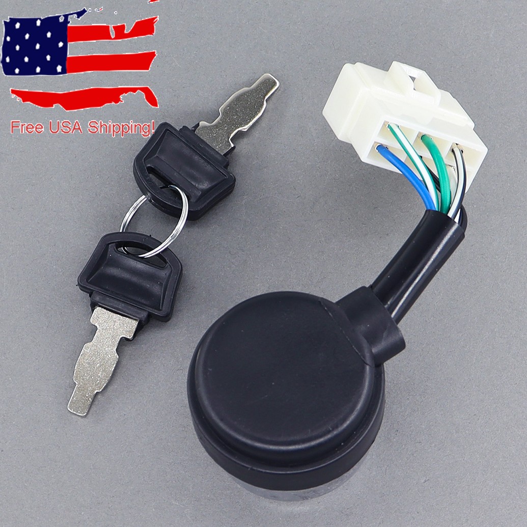 Ignition Key Switch For 5.5 6.5 7 HP 168F 168FA 168FB 170F 170FD 177F 188F 190F