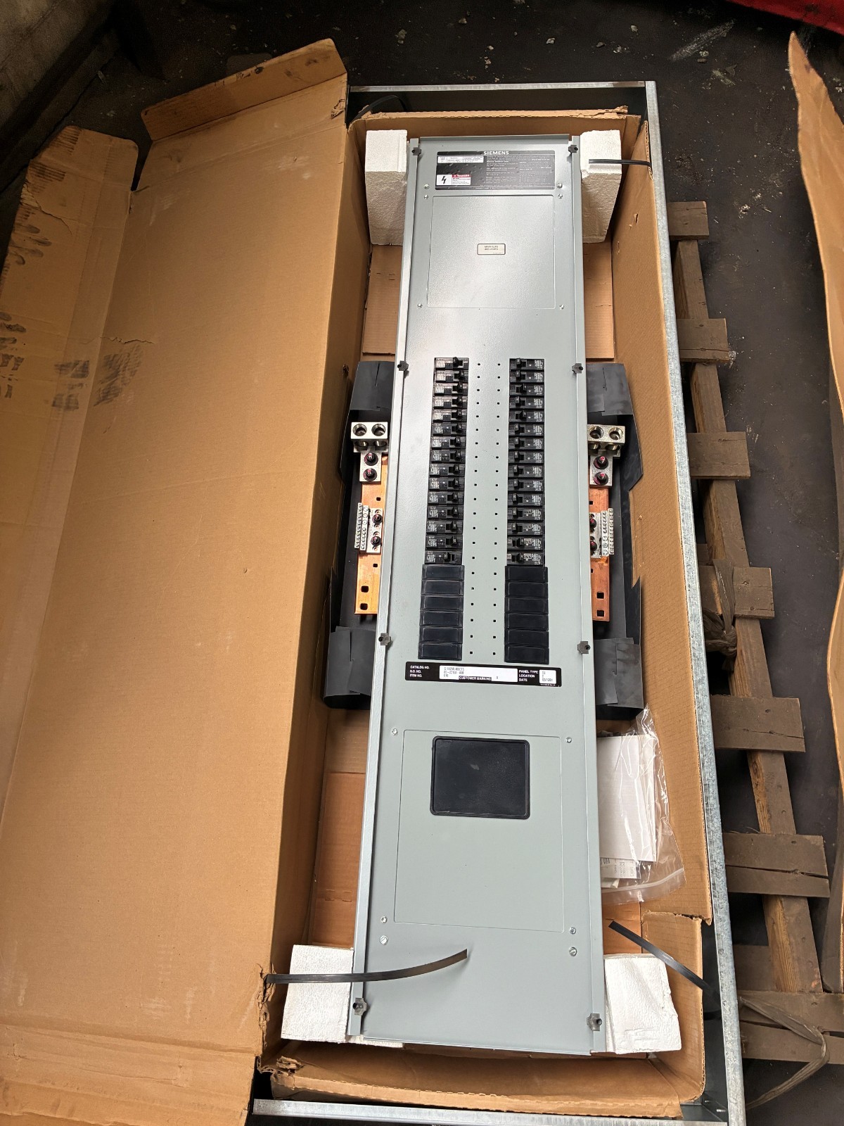 siemons 400 amp panel type s1 S1A42ML400CTS