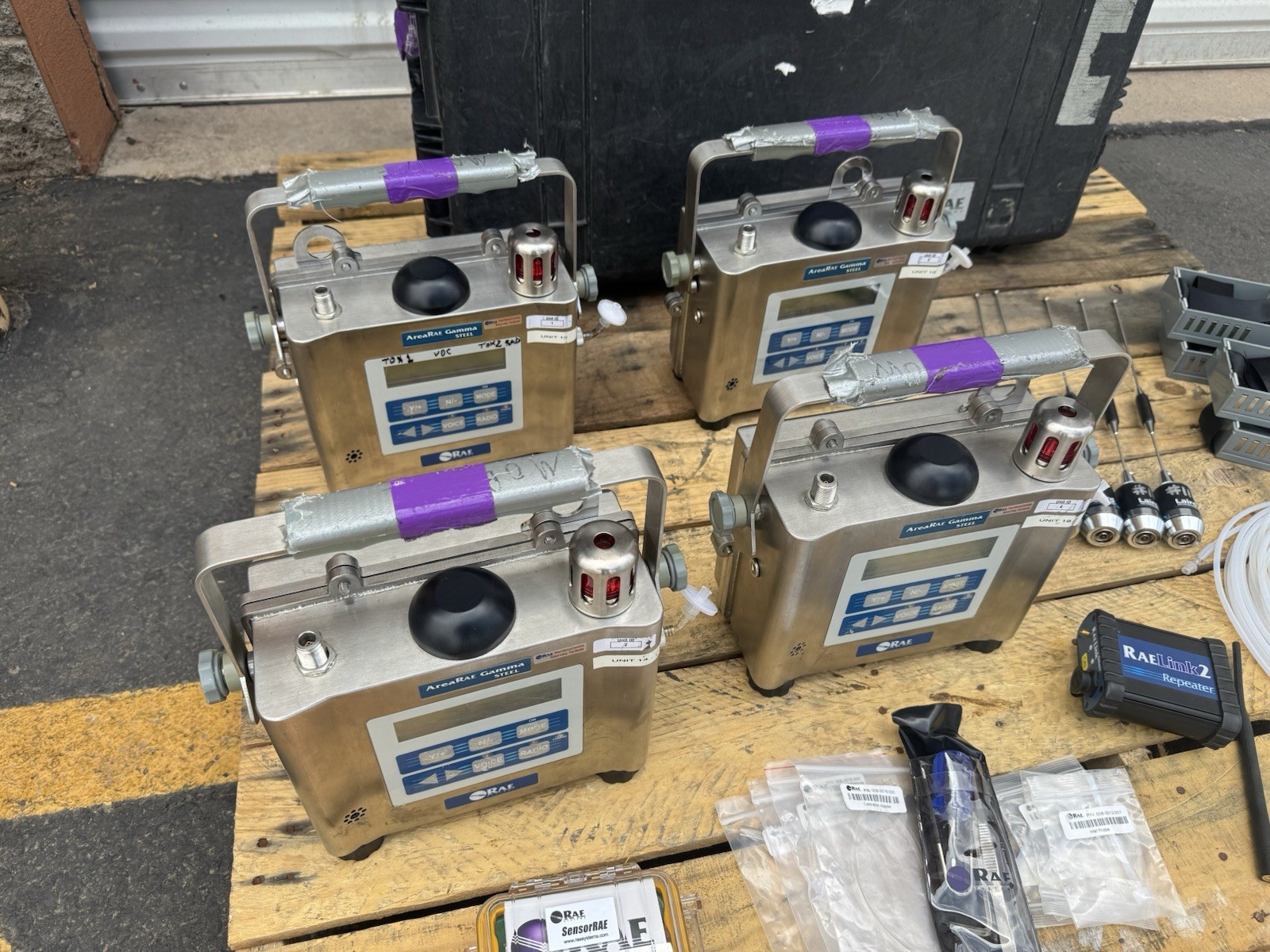 RAE SYSTEMS PGM5620 AreaRAE Gamma STEEL Multiple Gas Sensor (FOUR UNIT KIT)
