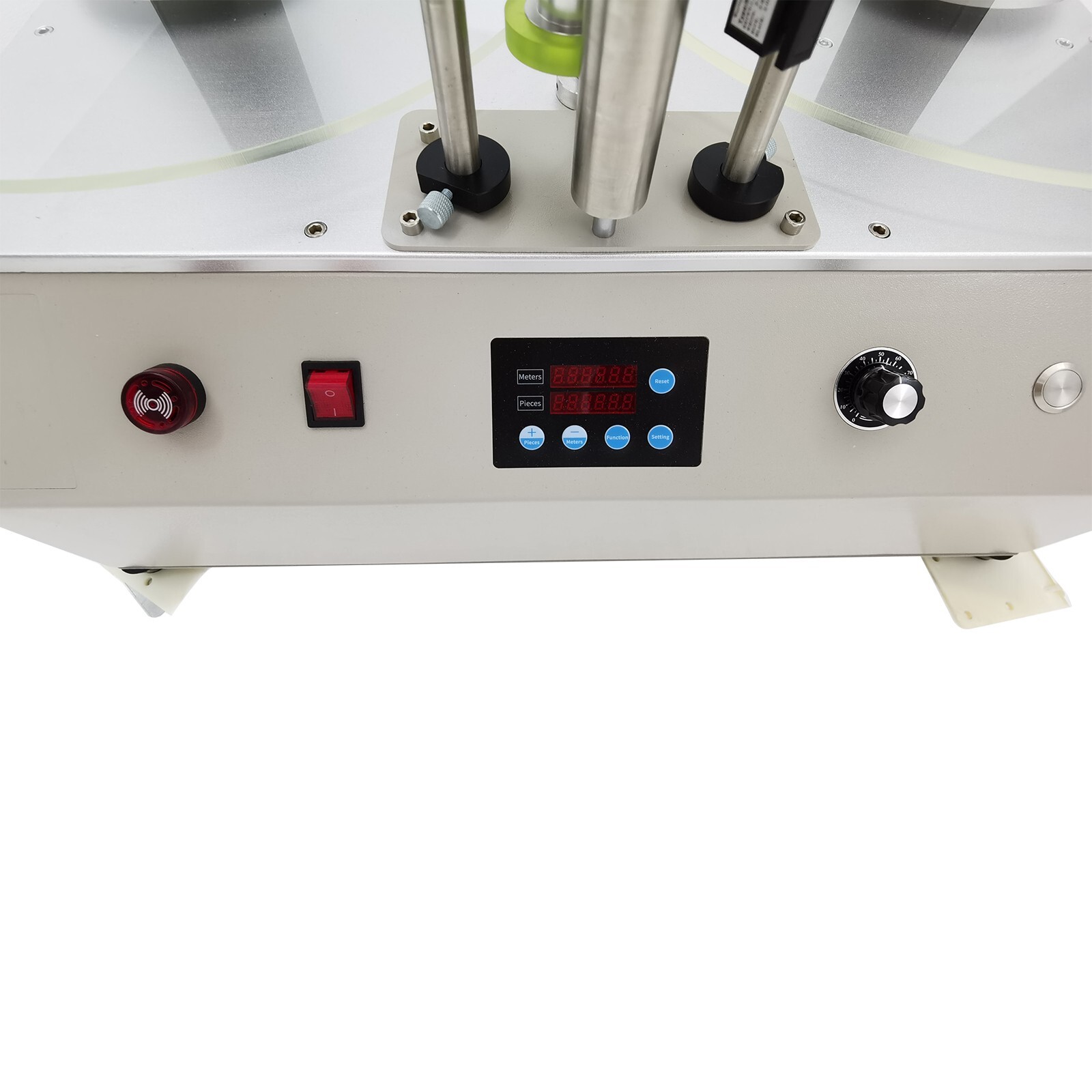 PET/PVC/PP Barcode Label Rewinder Automatic Counting Splitter Rewinder 110V