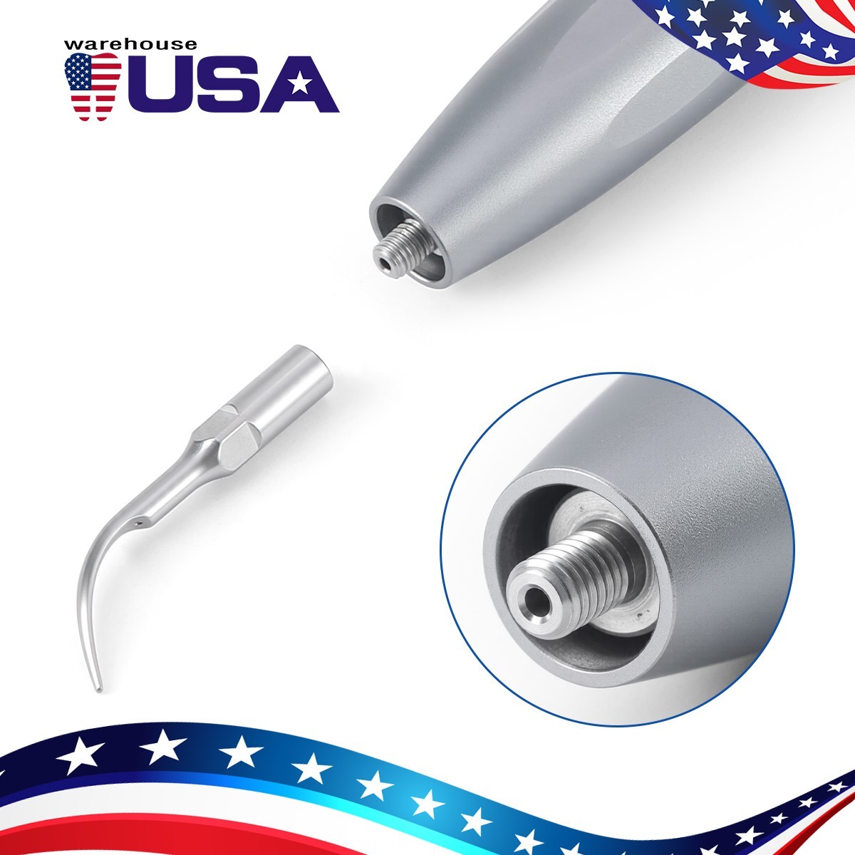 Dental Ultrasonic Air Perio Scaler Handpiece Hygienist Cavitron 2 Hole/4 Hole