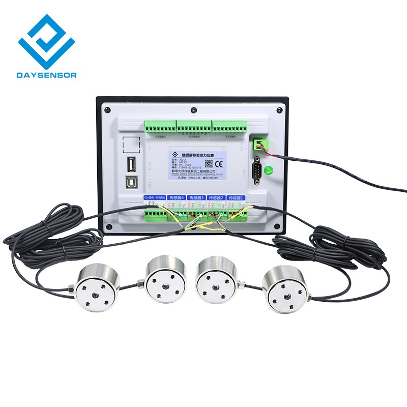 DAYSENSOR 4 Column Load Cell Sensor withl Instrument Indicataor,Accurate Reading
