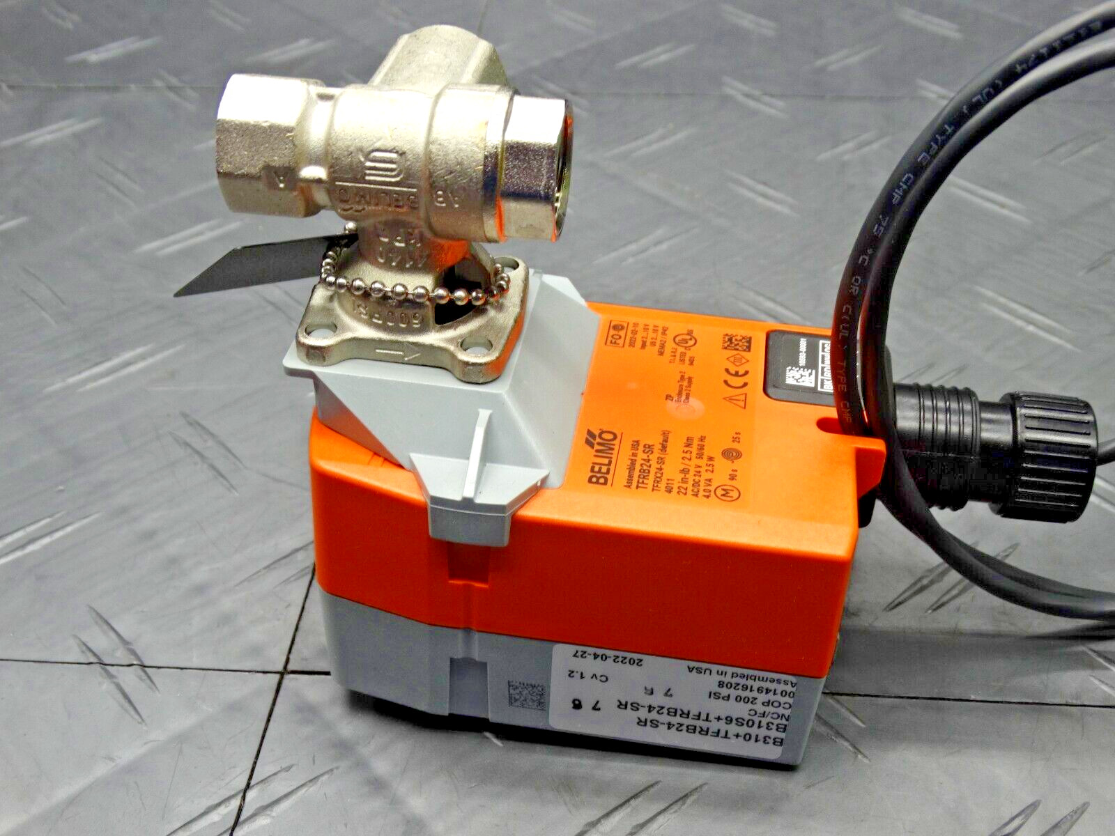 Belimo B310+TFRB24-SR Characterized Control Valve CCV 2-Way 24VDC 1/2in New