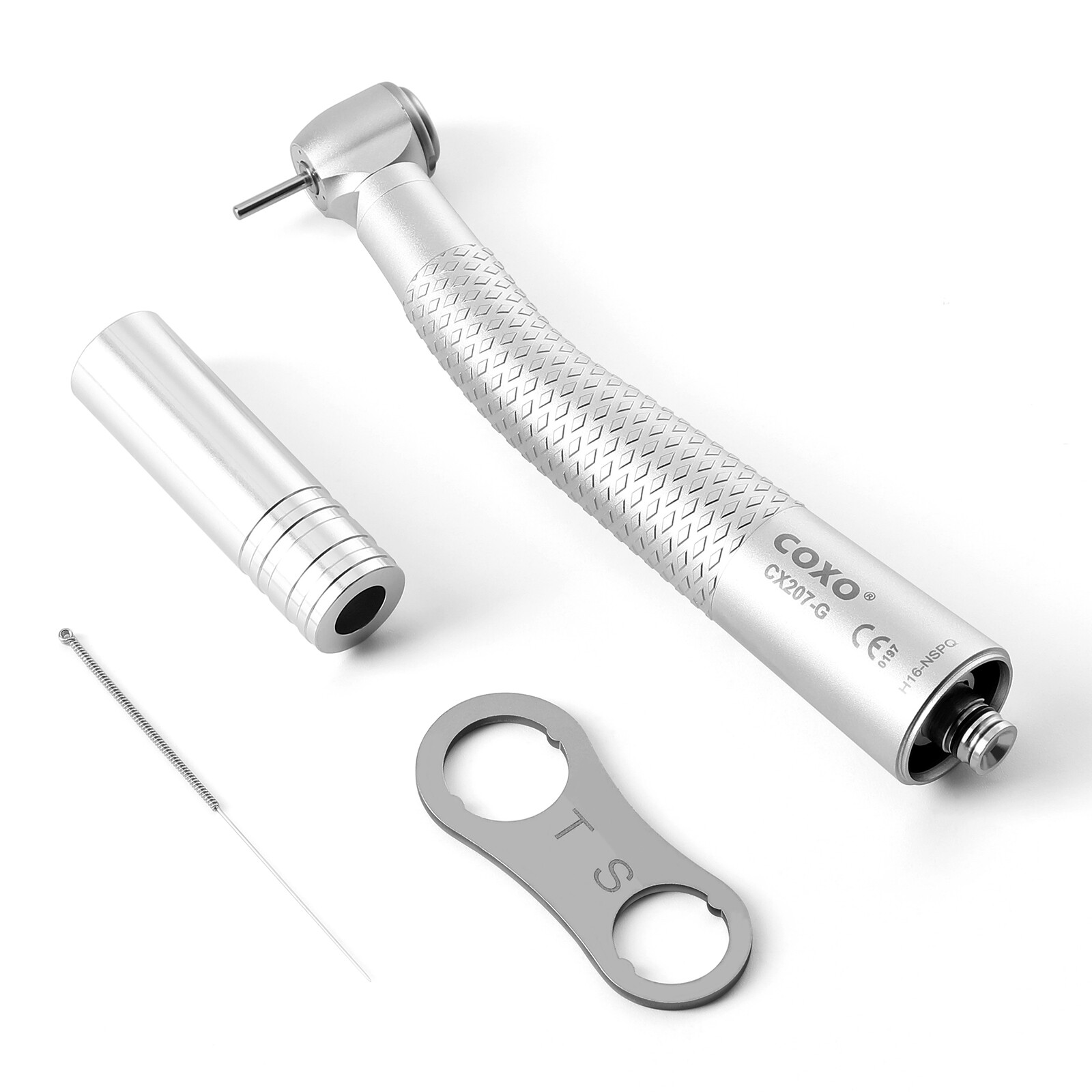 COXO CX207-G High Speed Air Turbine Handpiece ≥300,000rpm 6 Holes fit NSK KAVO
