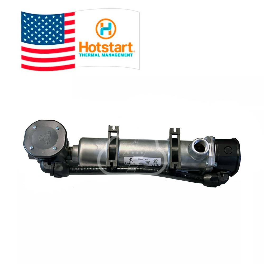 Original HOTSTART CB125210-200 – Coolant preheater with Thermostat | 2500W-240V