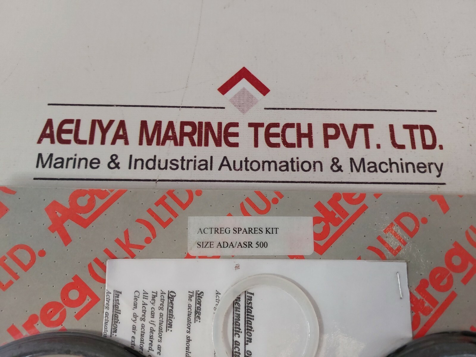 ACTREG ADA/ASR 500 Actreg Spares Kit