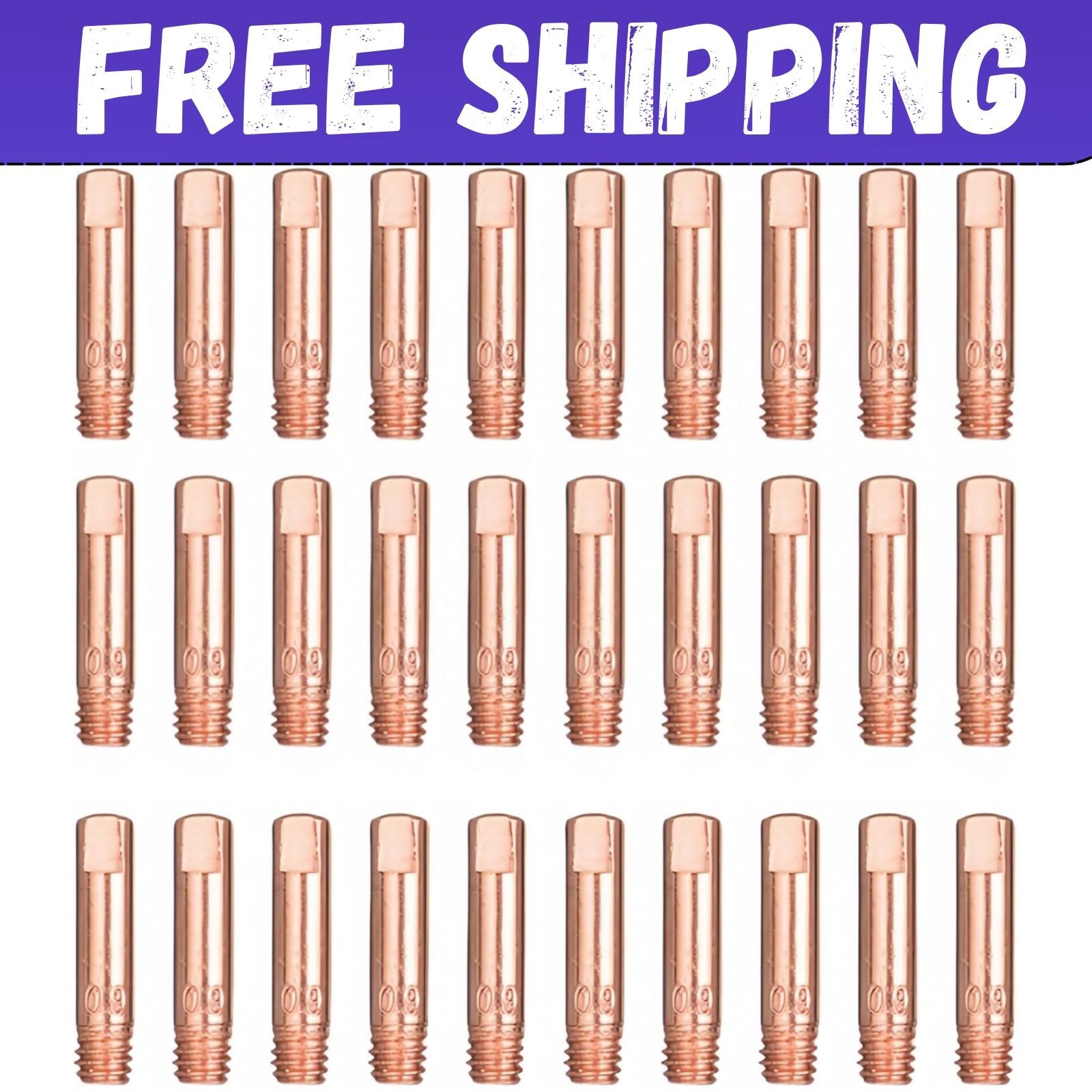 Mig Welder Tips 30-Pack Welding Tips .035″ Contact Tip for Mig Welding Gun