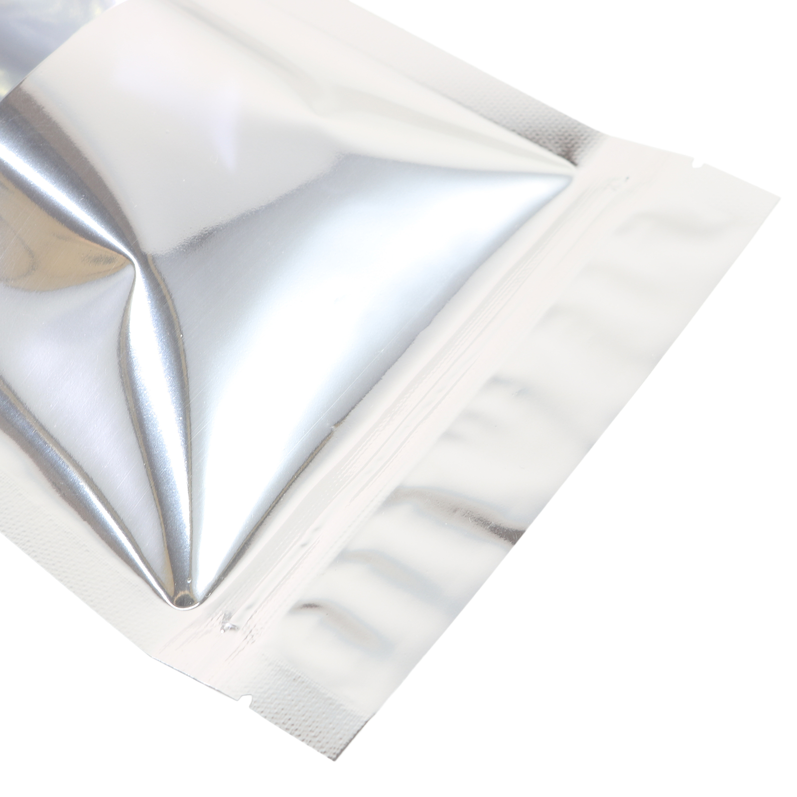 200 Silver Stand-Up Dry Food Mylar Pouches for Seeds and Grains