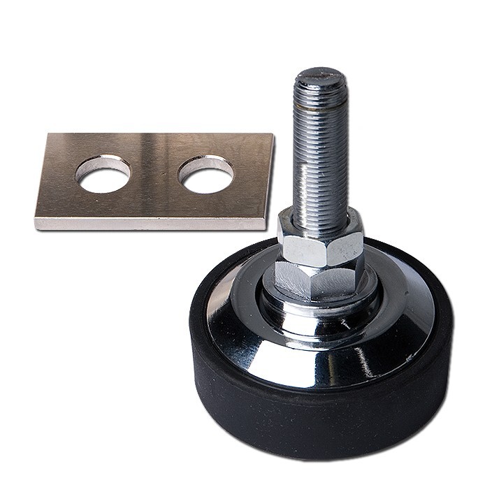 Swivel Leveling Foot for Floor Scales 1″-14 UNF thread SS Feet with ball capture