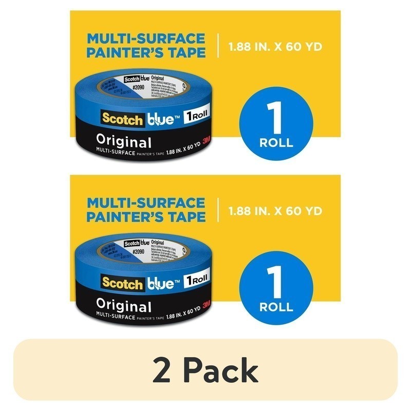Multi-Surface Painters Tape Removable Indoor Outdoor UV Resistant 14 Days New