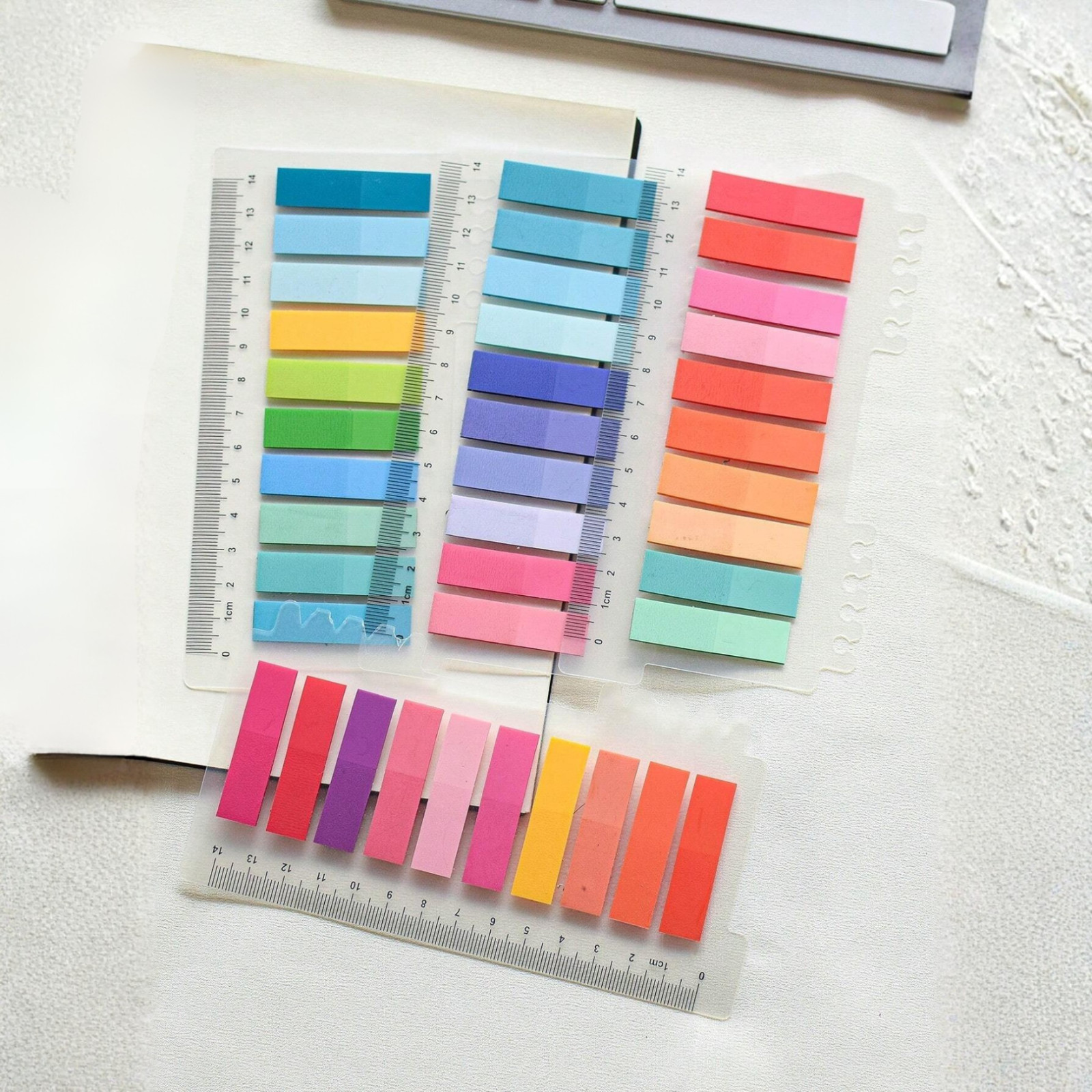 800Pcs Sticky Tabs Page Markers Morandi Index Tabs Book Flags Repositionable USA