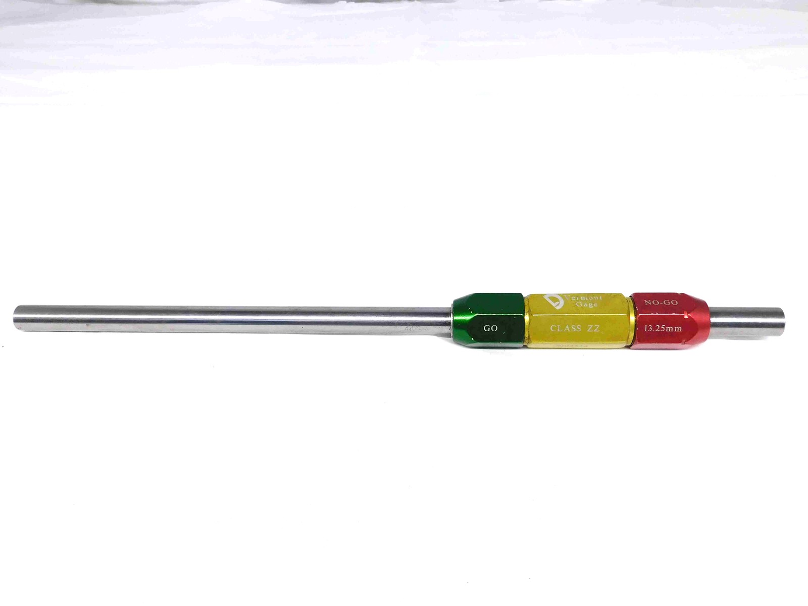 12.750 & 13.250 CL ZZ mm PIN PLUG GAGE GO NOGO 13.000 -.250 13 .5020 12.75 13.25