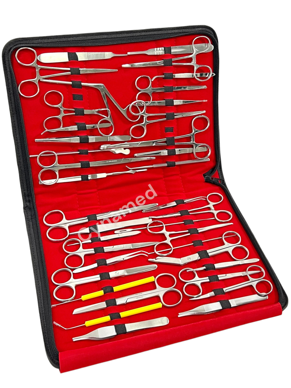 157 PC US MILITARY FIELD MINOR SURGERY SURGICAL VETERINARY INSTRUMENTS KIT