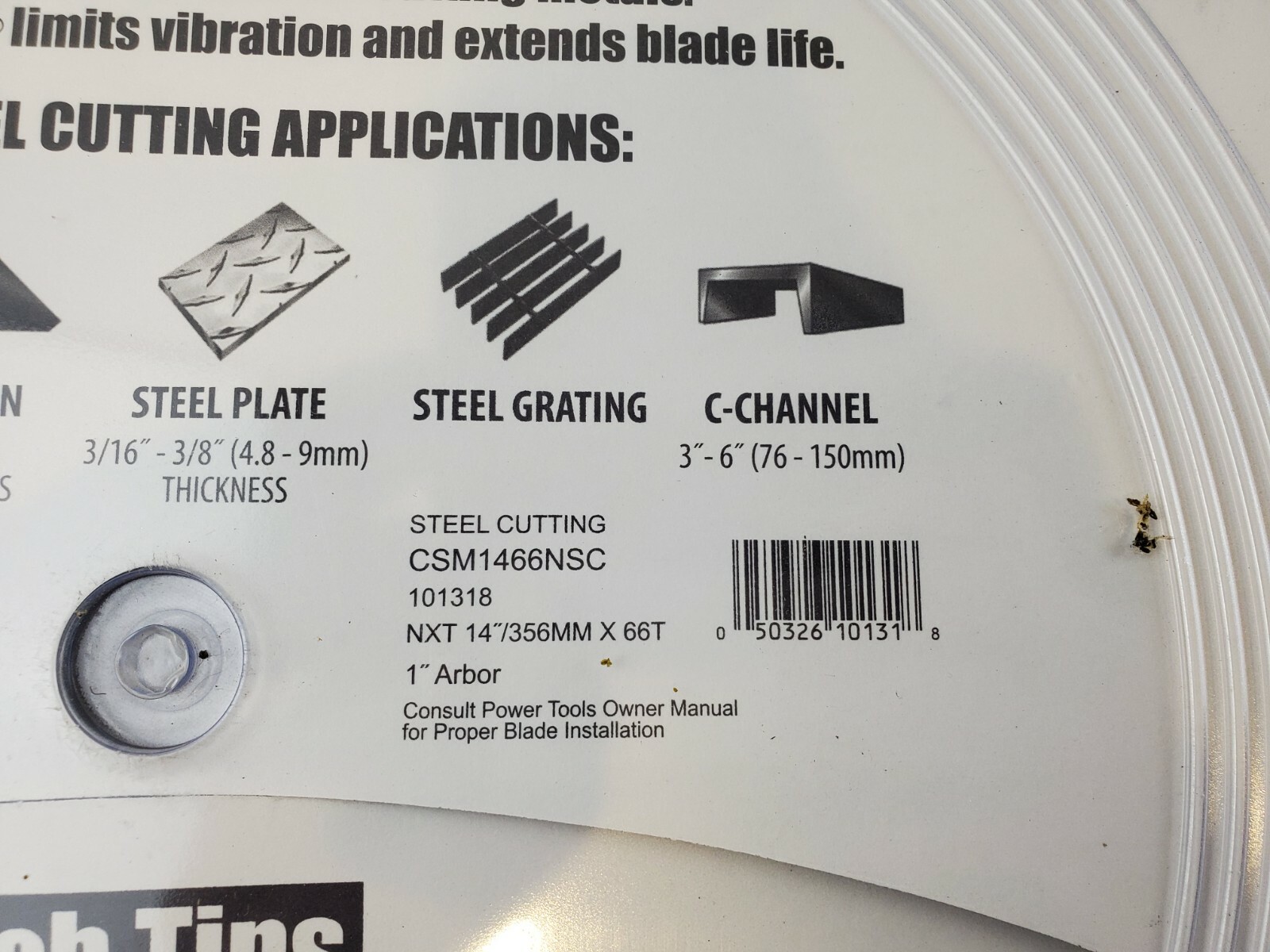 MK Morse CSM1466NSC Metal Devil NXT Circular Saw Blade 14-Inch Diameter 66 Teeth