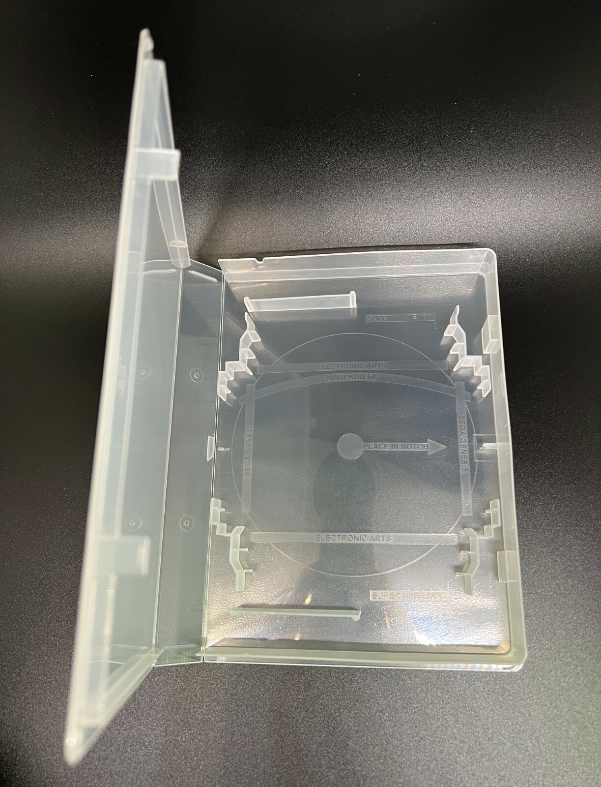 50 PCS High Quality 23mm New Universal Game Case Box, Clear, YM-UGC