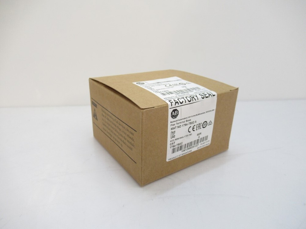 1794-TB32 1794TB32 Allen Bradley Flex Terminal Base Ser. A New Factory Sealed US