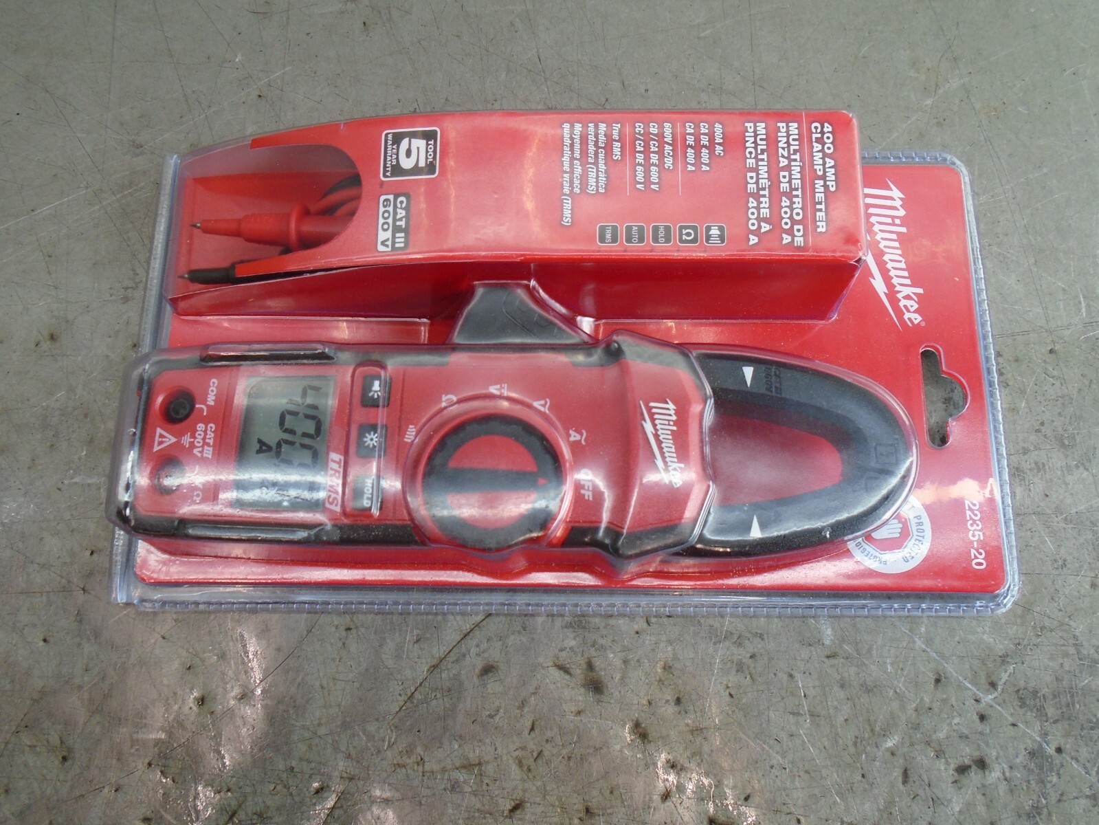New Milwaukee 2235-20 Amp Clamp Meter 223520