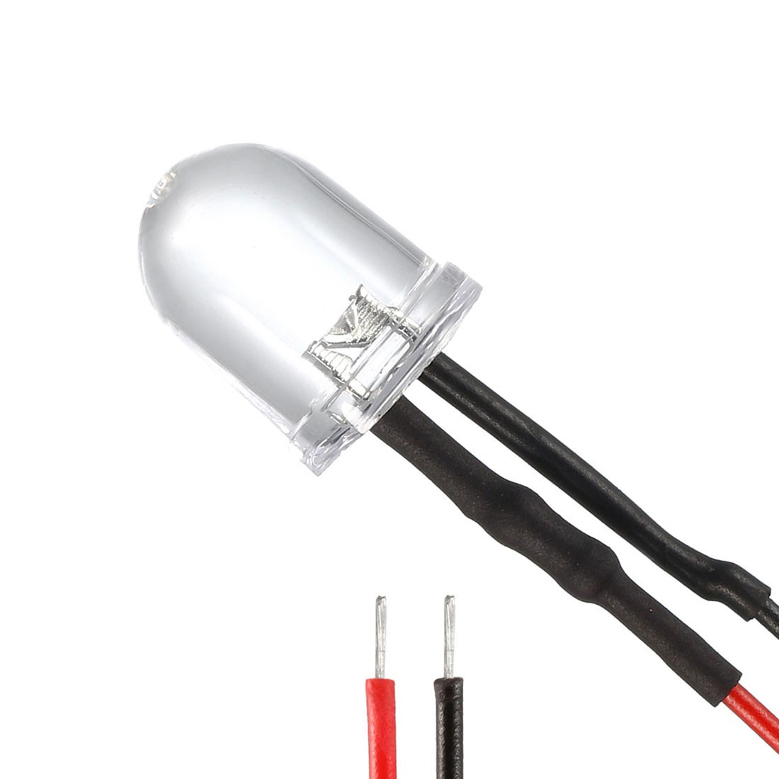 Prewired LED Light , DC 3-6V 20mA – 10mm Blue Pre-Wired Diodes Lamp 10pcs