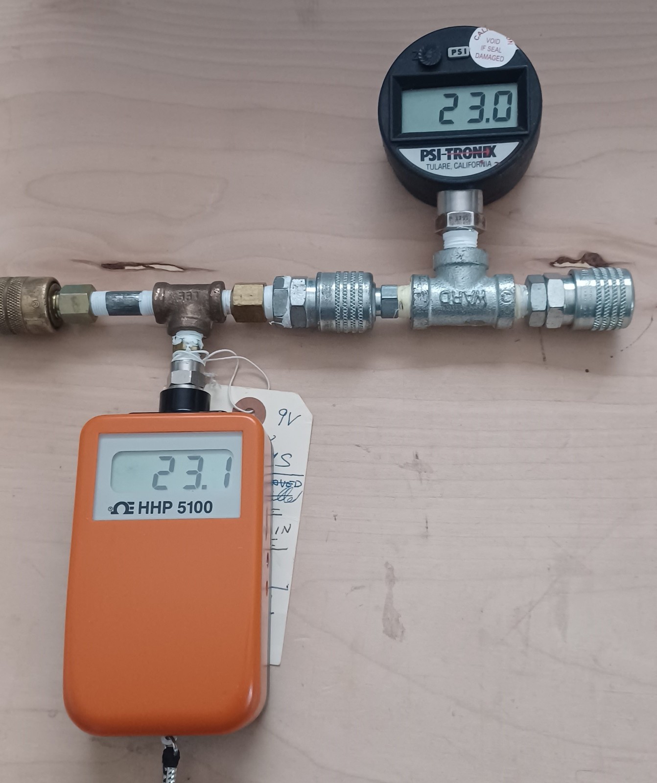 PSI-TRONIX PG-2000-200.0-PSI Digital Pressure Gauge
