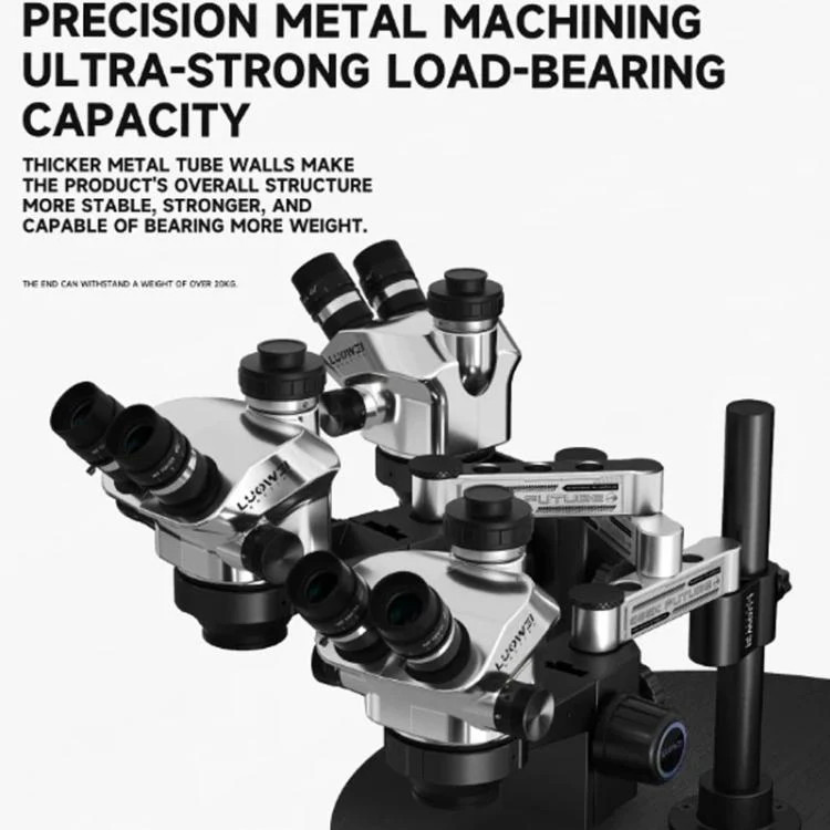 32mm Microscope Swing Arm Metal Universal Lifting and Stacking 360 Degree Single