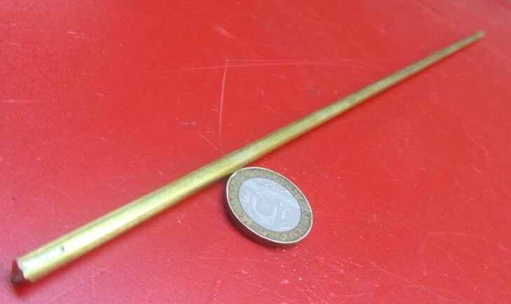 360 Brass Rod 3/16″ (.188″) Diameter x 24.0″ Length, 4 Pcs, 8 Ft