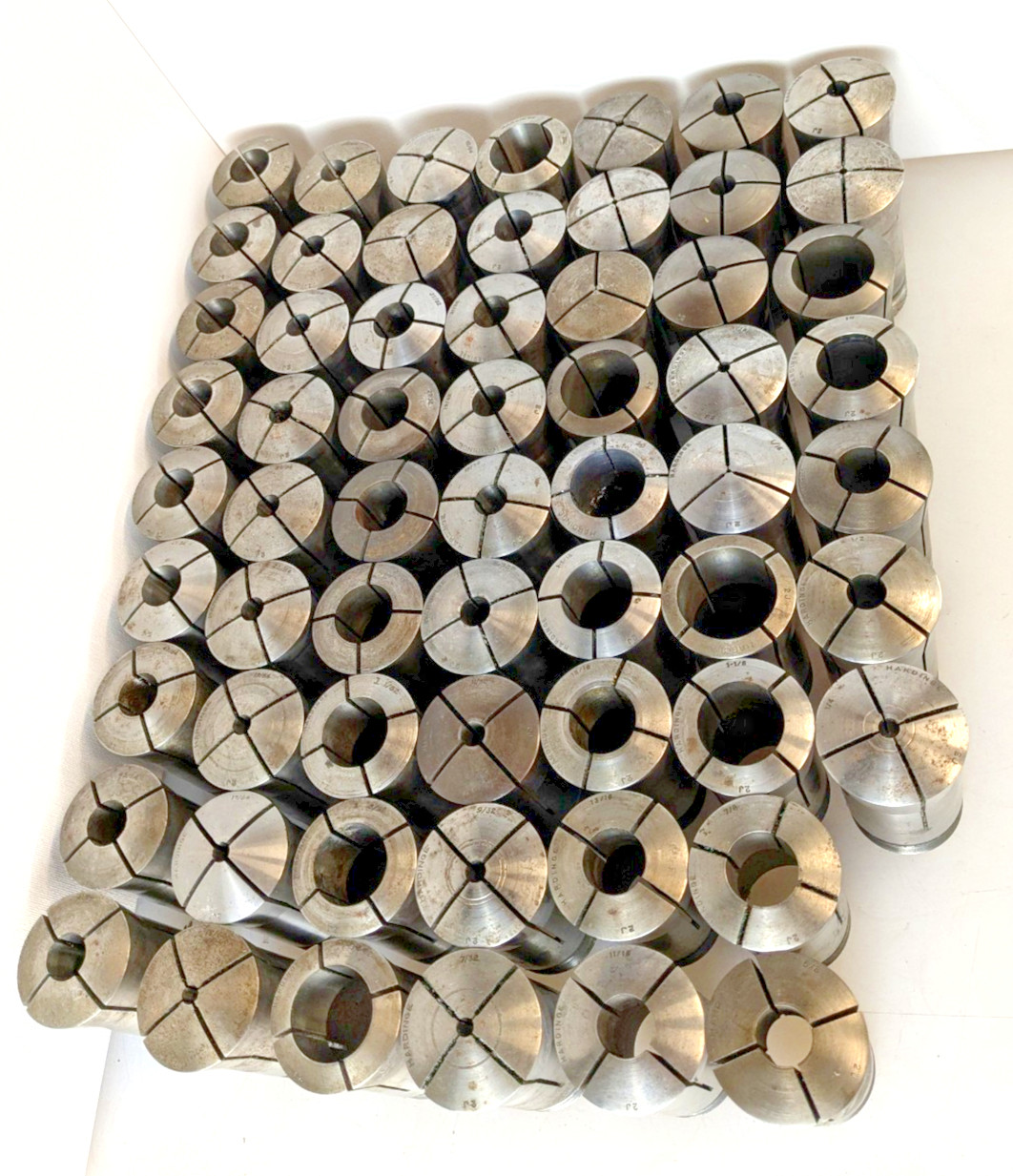 Hardinge 2J Collet Mega Lot of 61. All Hardinge No Duplicates From 10EE Monarch