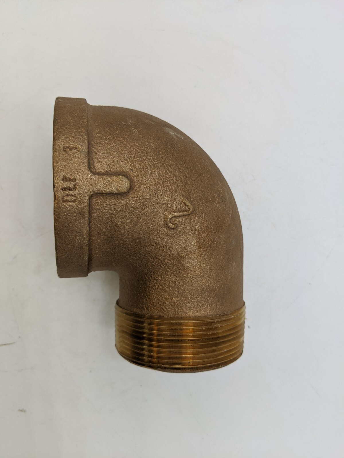 FNW Low Lead Compliant Bronze 90Deg Elbow Street Fitting 2″ NPT Threaded M F