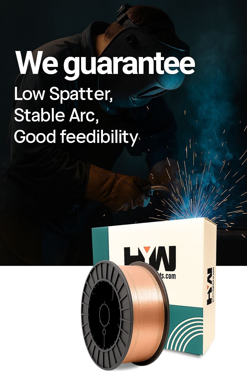 Mig Welding Wire ER70S-6 .030 .035 .045 on 33 Lb & 44 Lb Spool Less Pallet Order