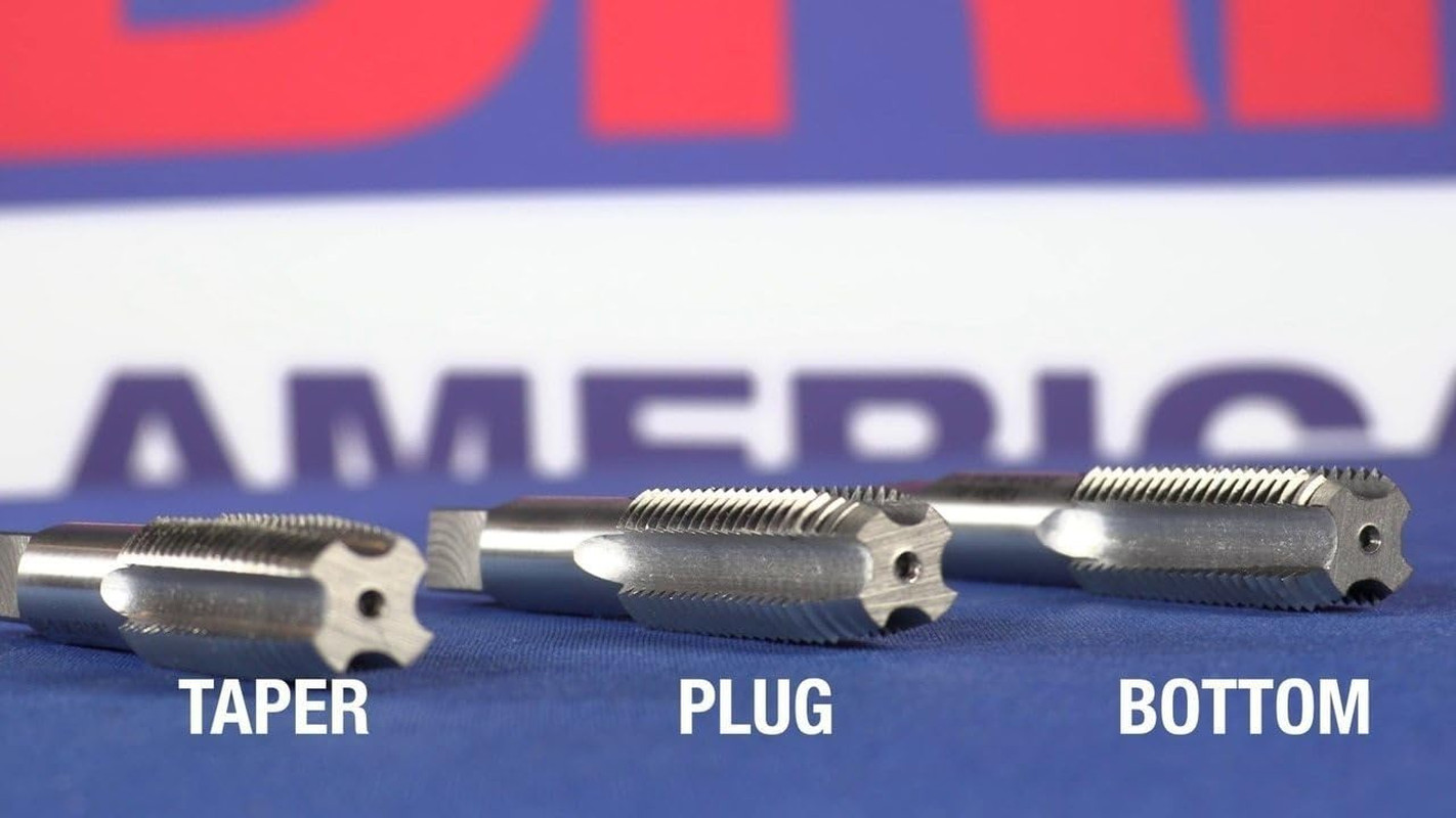 M2 x 0.4 High Speed Steel Metric 3 Flute Bottoming Hand Tap