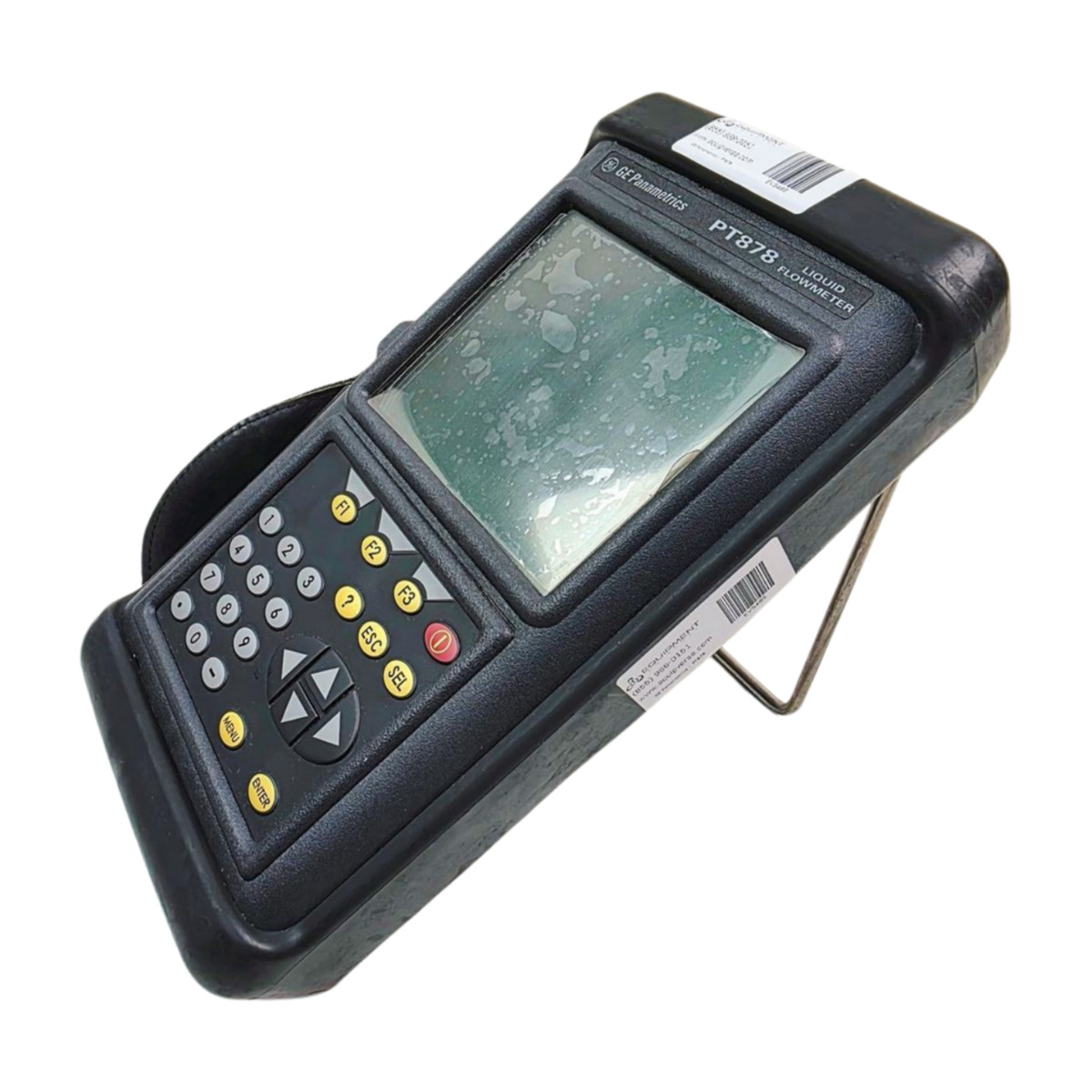 GE Panametrics PT878 Handheld Ultrasonic Flowmeter PT 878