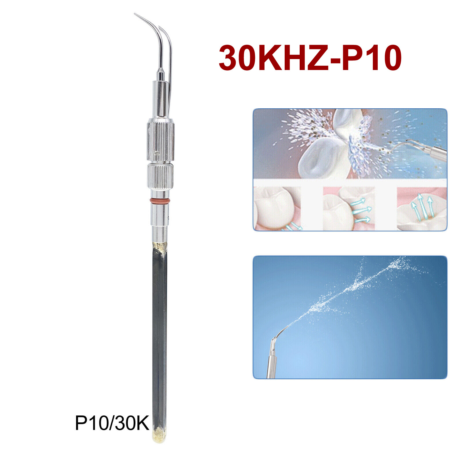 Dental Ultrasonic Scaler Insert – Universal Straight Angle 30Khz P-10