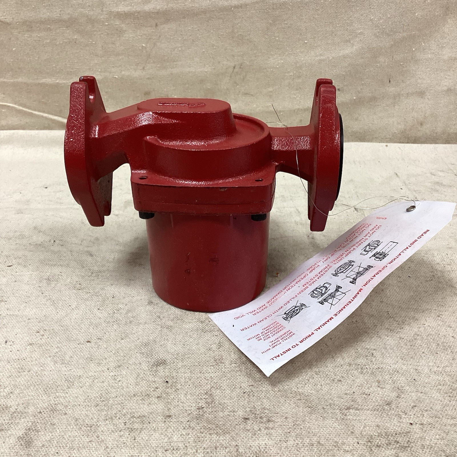 BELL & GOSSETT 103251 Hydronic Circulating Pump 1/25hp 115V 22gpm 15′ Head
