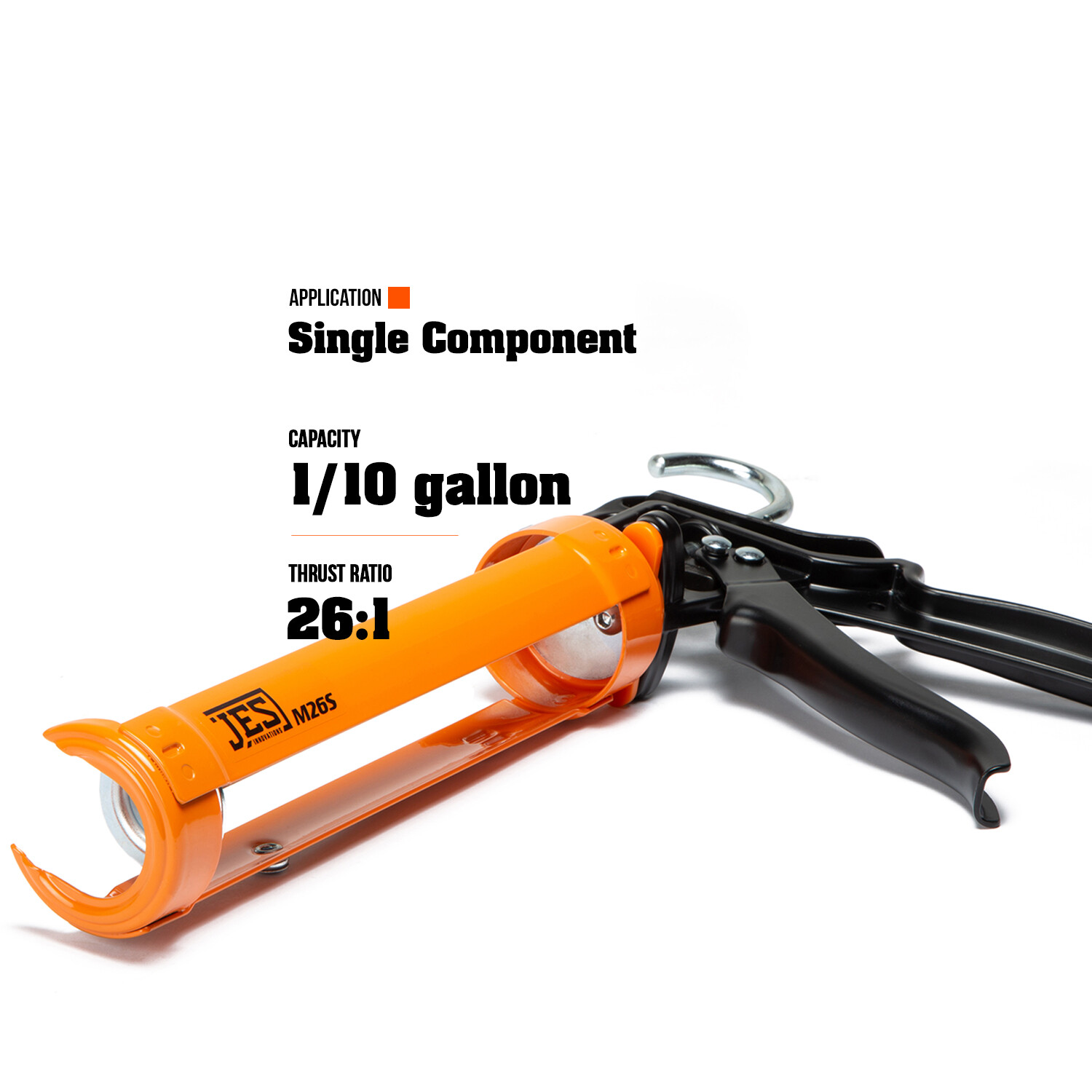 JES 10 oz. 26:1 High Thrust Caulk and Adhesive Gun