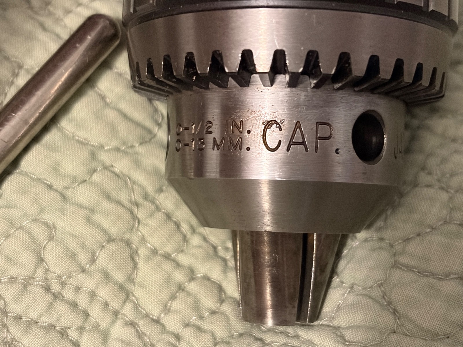 JACOBS 14N 3JT Heavy Duty BB Super Chuck 0-1/2 (0-13mm) x 1″ Shank & Key Plus