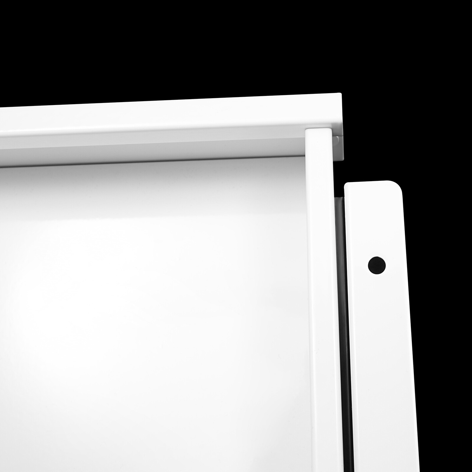 33in White Space Saver Sliding Under Desk Storage Drawer Pull-out Drawer White.