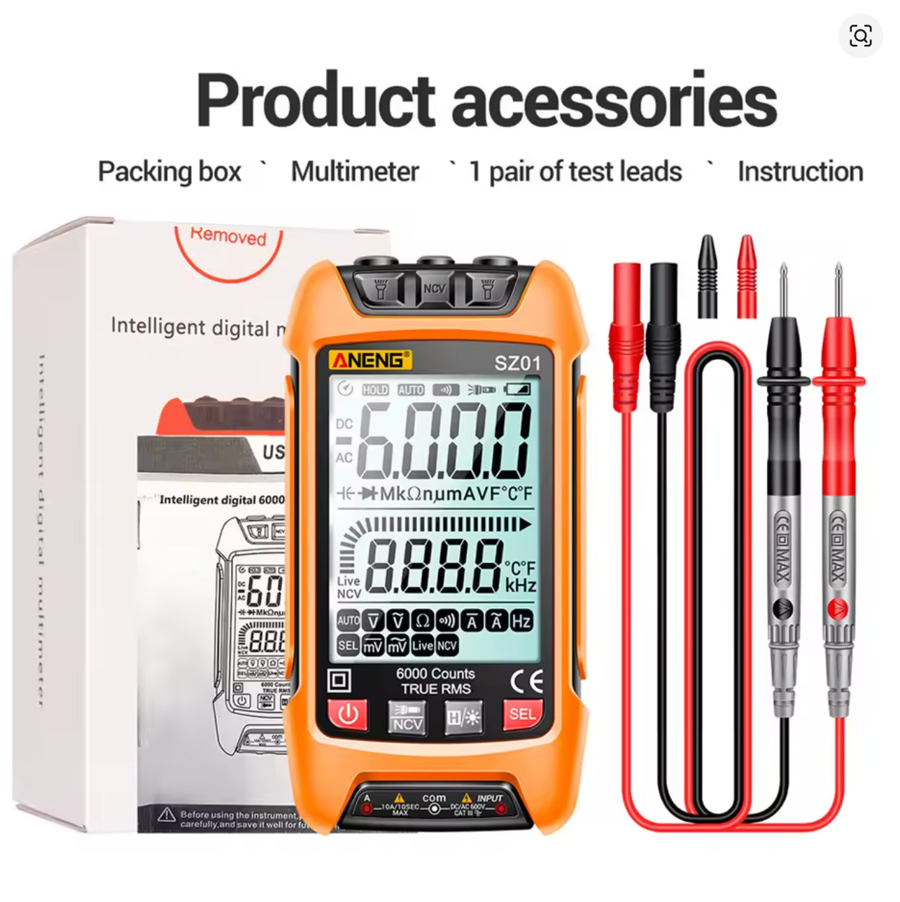 Intelligent Digital Multimeter Sz01