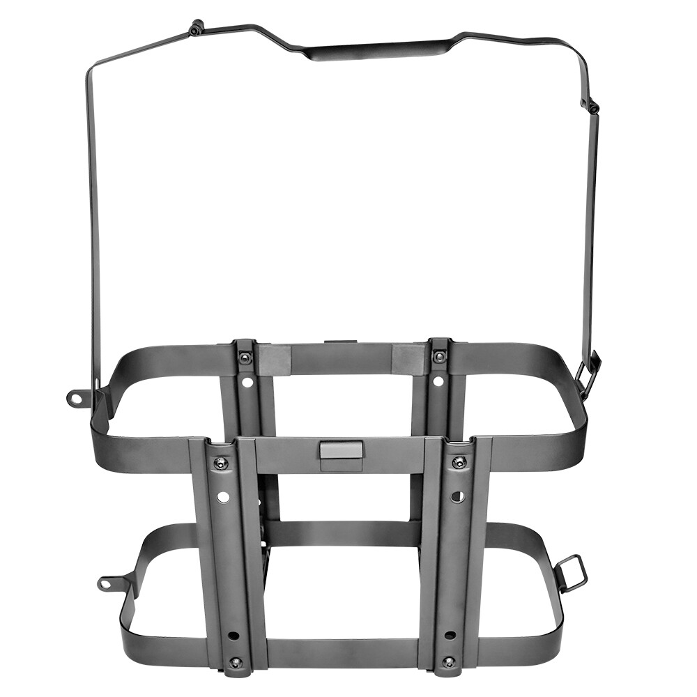 2pc 5.28 Gallons/ 20L Jerry Can Holder Kits Bracket Mount Gas Rack Oil Tank Fuel