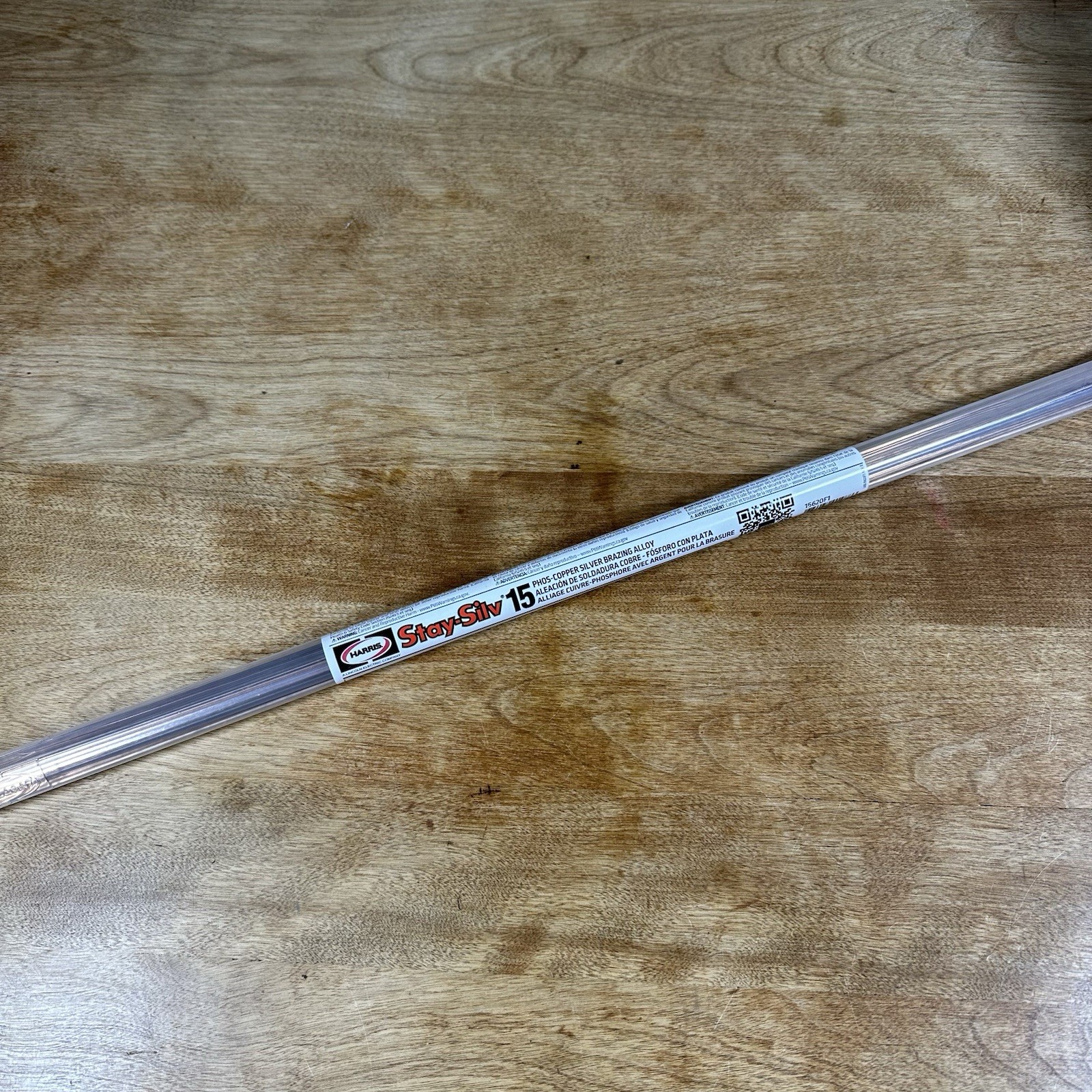Harris Stay-Silv 15 15% silver brazing alloy rods .050 x 1/8” 28 Sticks